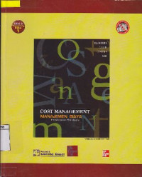Image of COST MANAGEMENT:MANAJAEMEN BIAYA