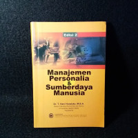 Image of Manajemen Personalia & Sumber daya Manusia