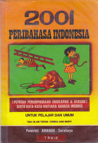 Image of 2001 Peribahasa Indonesia