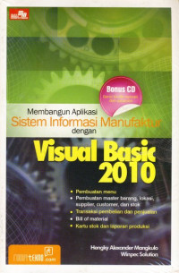 Image of Membangun Aplikasi Sistem Informasi Manufaktur dengan Visual Basic 2010