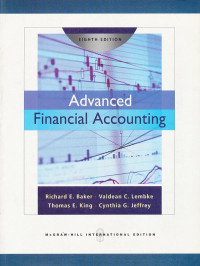 Image of Advanced Financial Accounting