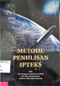 Image of Metode Penulisan IPTEKS