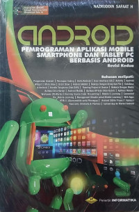 Image of Android Pemrograman Aplikasi Mobile Smartphone dan Tablet PC Berbasis Android