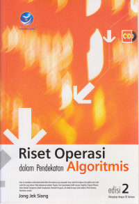 Image of Riset operasi dalam pendekatan algoritmis