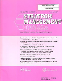 Image of Strategic Management Journal
