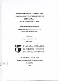 Image of Analisa Internal Kontrol dan Perancangan Flowchart Sistem Penggajian PT Schott Igar Glass