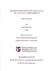 Image of Implementasi Konvergensi IFRS Terhadap PSAK Aset Tetap Pada PT. Telkom Indonesia