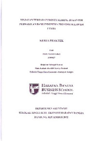 Image of Tinjauan Terhadap Proses Kliring Di Kantor Perwakilan Bank Indonesia Provinsi Sulawesi Utara