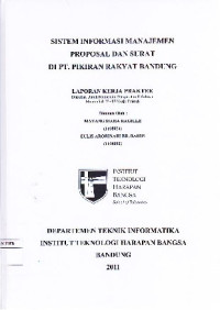 Image of Sistem Informasi Manajemen Proposal dan Surat di PT. Pikiran Rakyat Bandung