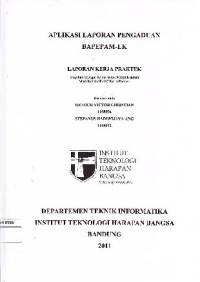 Image of Aplikasi Laporan Pengaduan Bapepam-LK