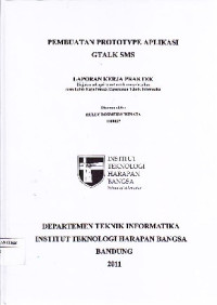Image of Pembuatan Prototype Aplikasi Gtalk SMS