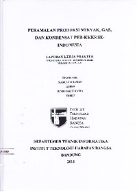 Image of Peramalan Produksi Minyak, Gas, dan Kondensat per-KKKS se Indonesia
