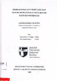 Image of Pembangunan Sistem Piutang dan Refund Menggunakan Java Server Faces dan Richfaces