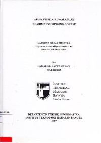 Image of Aplikasi Penjadwalan Les di Abimanyu Singing Course
