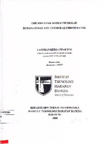 Image of Implementasi Sistem Informasi di Dana Pensiun PT. Goodyear Indonesia Tbk