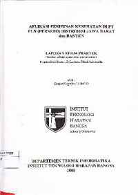 Image of Aplikasi Perizinan Kesehatan di PT PLN (Persero) Distribusi Jawa Barat dan Banten