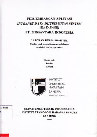 Image of Pengembangan Aplikasi Intranet Data Distribution System (Database) PT. Dirgantara Indonesia