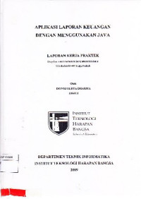 Image of Aplikasi Laporan Keuangan Dengan Menggunakan Java