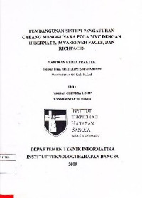 Image of Pembangunan Sistem Pengaturan Cabang Menggunakan Pola MVC Dengan Hibernate, Java Server Faces, dan Richfaces