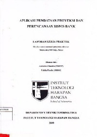 Image of Aplikasi Pendataan Proyeksi dan Perencanaan Bisnis Bank