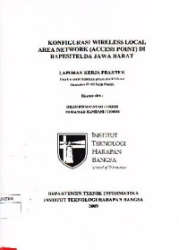Image of Konfigurasi Wireless Local Area Network (Access Point) di Bapesitelda Jawa Barat