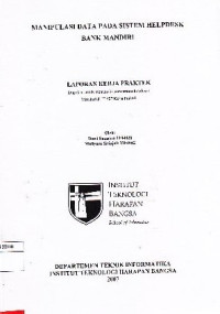 Image of Manipulasi Data Pada Sistem Helpdesk Bank Mandiri