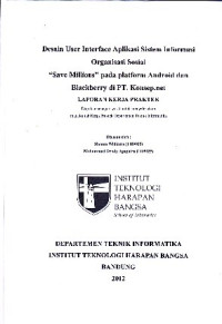 Image of Desain User Interface Aplikasi Sistem Informasi Organisasi Sosial