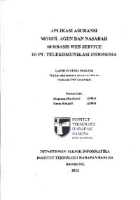 Image of Aplikasi Asuransi Modul Agen Dan Nasabah Berbasis Web Service Di PT. Telekomunikasi Indonesia