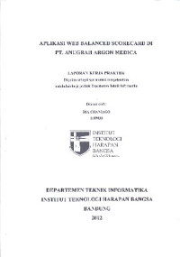 Image of Aplikasi Web Balanced Scorecard Di PT. Anugrah Argon Medica