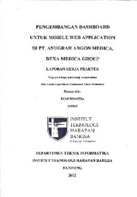 Image of Pengembangan Dashboard Untuk Mobile Web Application Di PT. Anugrah Argon Medica Group