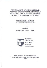 Image of Perancangan Aplikasi Generik Point Of Interest Berbasis Mobile Menggunakan Platform Android CV. Bentang Inspira Teknologi
