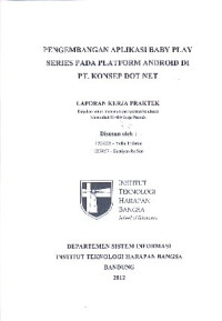 Image of Pengembangan Aplikasi Baby Play Series Pada Platform Android Di PT. Konsep Dot Net