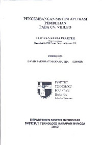 Image of Pengembangan Sistem Aplikasi Pembelian Pada CV. Vhileo