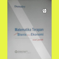 Image of Matematika Terapan untuk Bisnis dan Ekonomi (Soal Jawab)