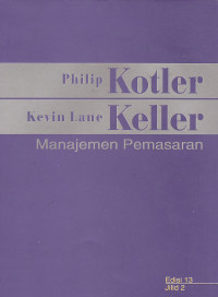 Image of Manajemen pemasaran, jilid 2