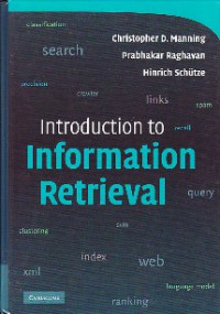 Image of Introduction to information retrieval