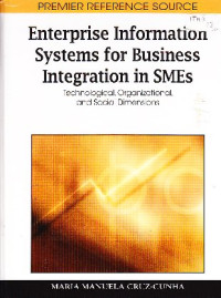 Image of Enterprise information systems for business integration in SMEs