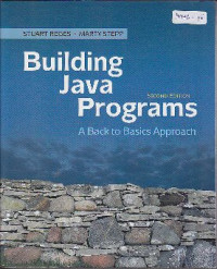 Image of Building java programs : A back to basics approach