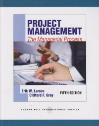 Image of Project Management : the managerial process