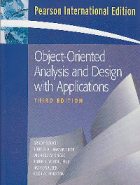 Image of Object Oriented Analysis and Design with Applications
