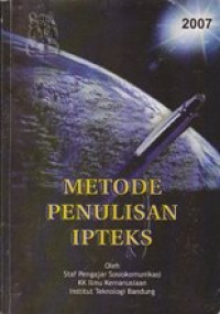 Image of Metode penulisan IPTEKS