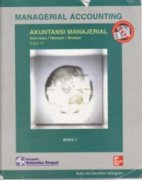 Image of Managerial Accounting : Akuntansi Manajerial Buku 1