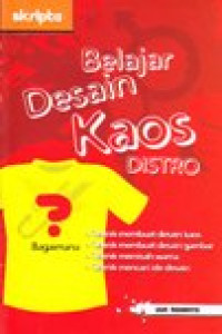 Image of Belajar desain kaos distro