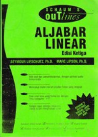 Image of Aljabar linear