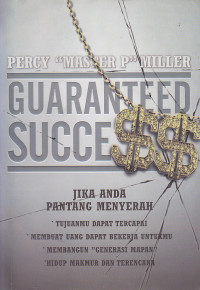 Image of Guaranteed Success : Jika Anda Pantang Menyerah