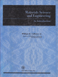 Image of Materials Science and Engineering : an introduction