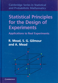 Image of Statistical Principles for the Design of Experiments : Applications to Real Experiments