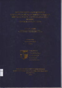 Image of Sistem Penilaian Kinerja Karyawan Dengan Menggunakan Metode Fuzzy AHP dan Analytic Rubric