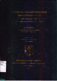 Image of Optimasi Jaringan GSM dengan Menggunakan TemsTM Investigation