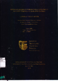 Image of Optimasi Jaringan Wireless LAN di Kampus Institut Teknologi Harapan Bangsa